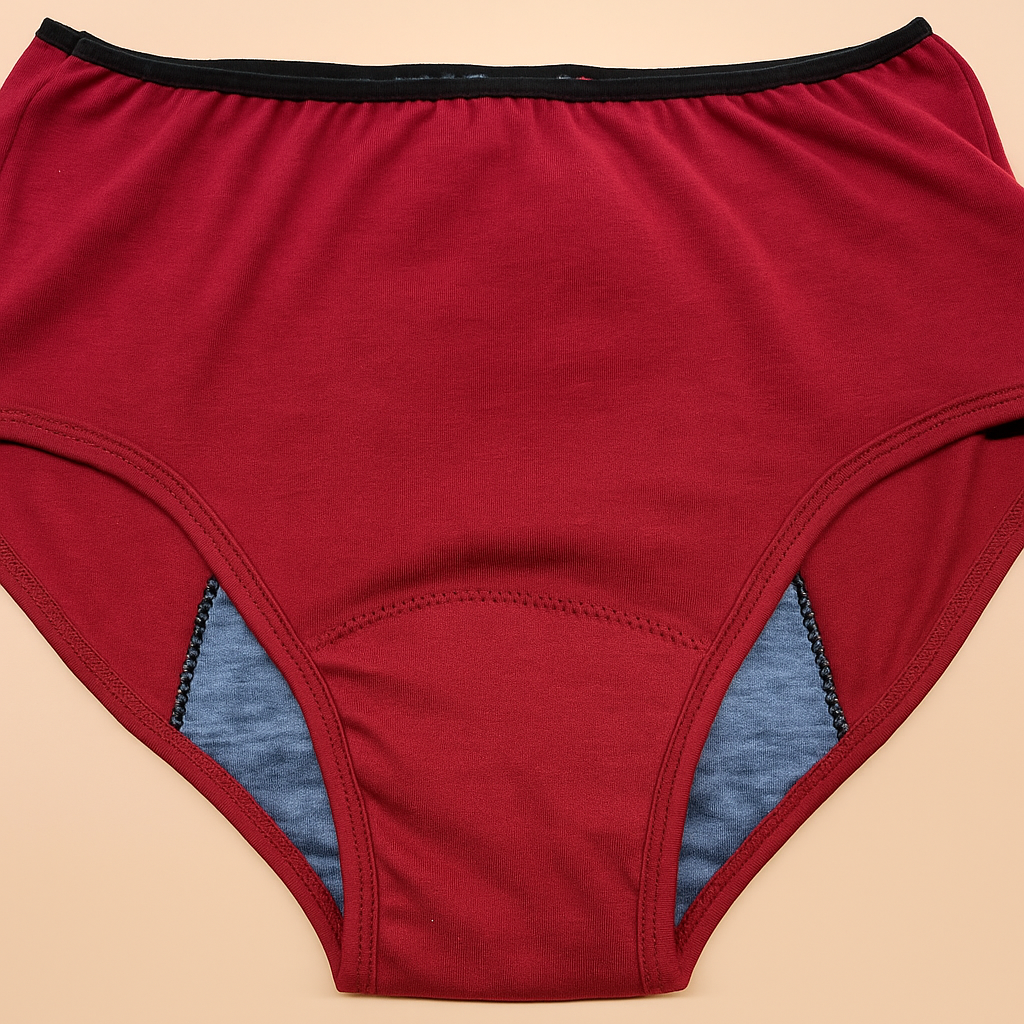 4-Layer Leak-Proof Period Panty - Soft Cotton, Reusable