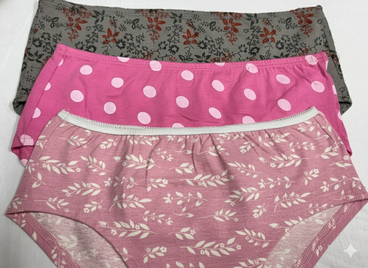 Pack of 3 Cotton Brief for Women – Comfortable Underwear